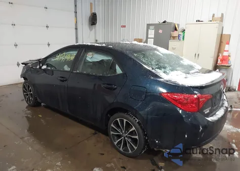 2017 Toyota Corolla Se z USA, uszkodzony, nr VIN 2T1BURHE2HC787987